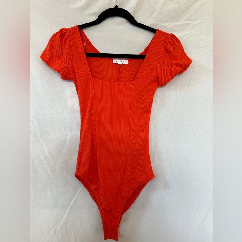 Socialite Orange One Piece
